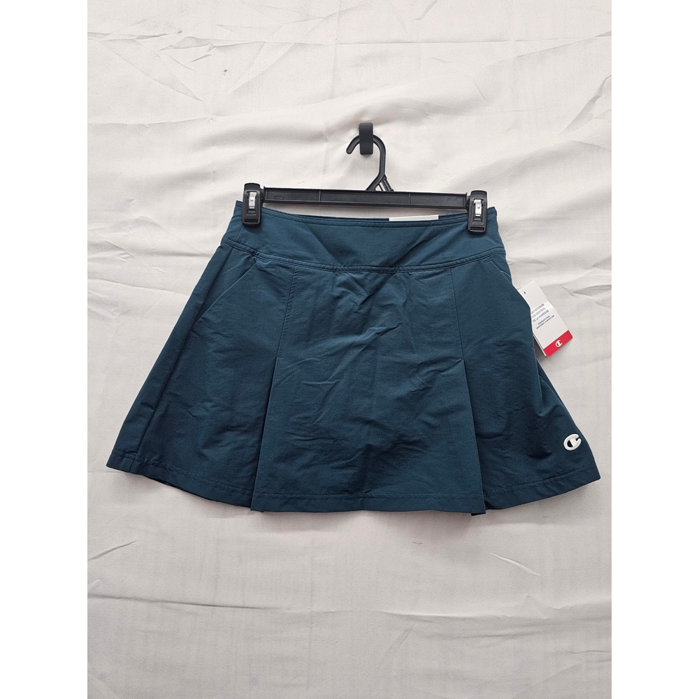 Champion Womens Match Skort Blue Nylon Blend Athletic Workout Casual Size 6